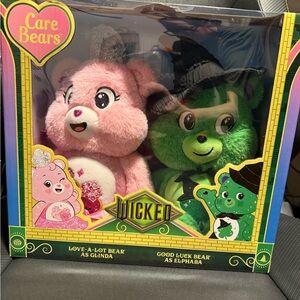Care Bears Wicked Plush Duo - Pink and Green